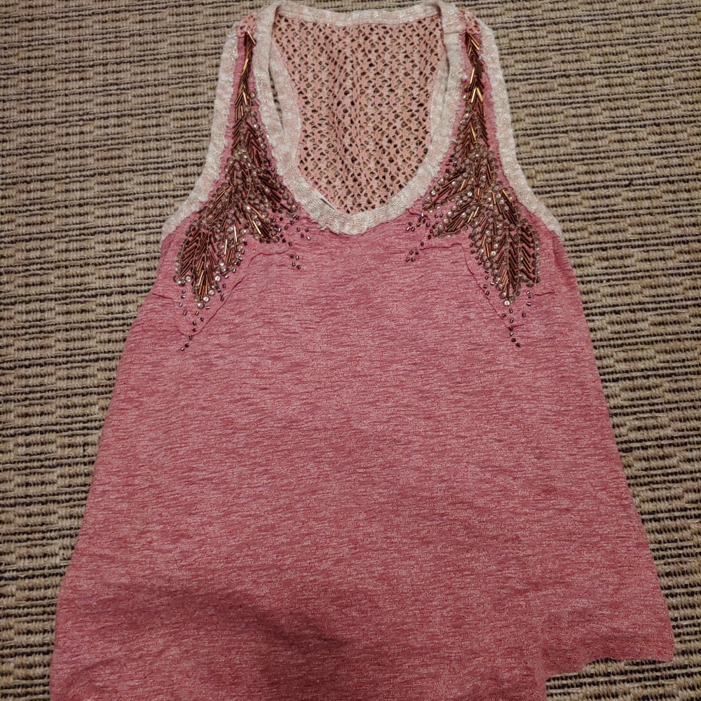 Miss me embellished tank